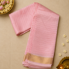 Blush Mangalagiri saree