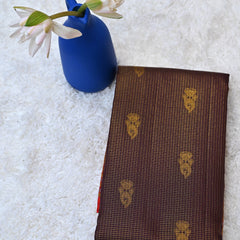 Ashwini – Brown Kanjivaram Silk Saree