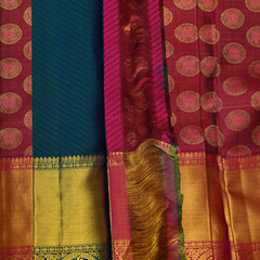 Meera – Maroon Kanjivaram Silk Saree