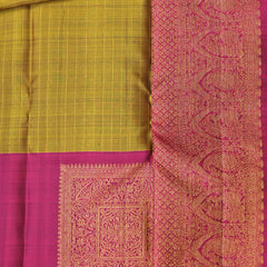 Contrast Kanjivaram Silk Saree