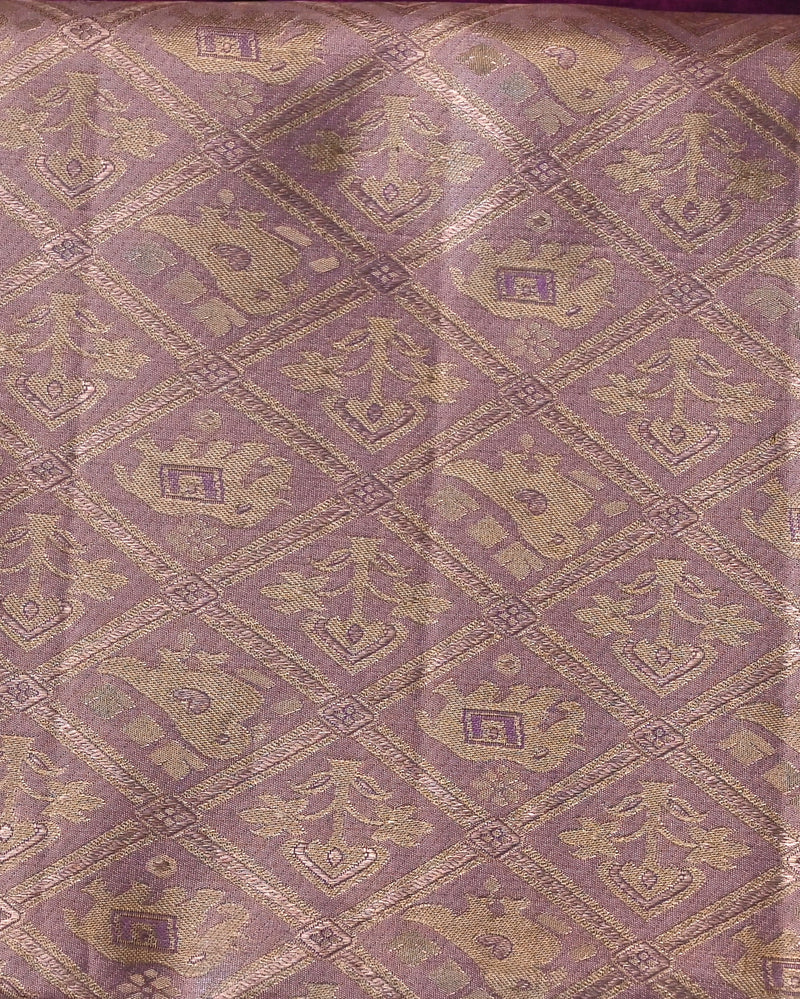 Ira – Bronze Tissue Kanjivaram Silk Saree
