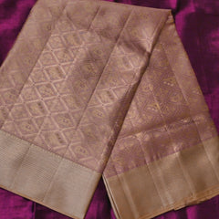 Ira – Bronze Tissue Kanjivaram Silk Saree