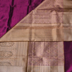 Ira – Bronze Tissue Kanjivaram Silk Saree