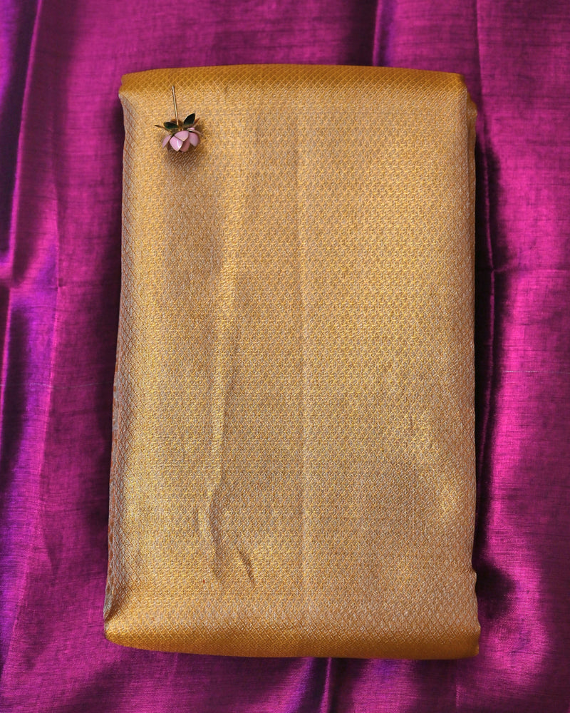 Lakshmi– Antique Gold Kanjivaram Tissue Silk Saree