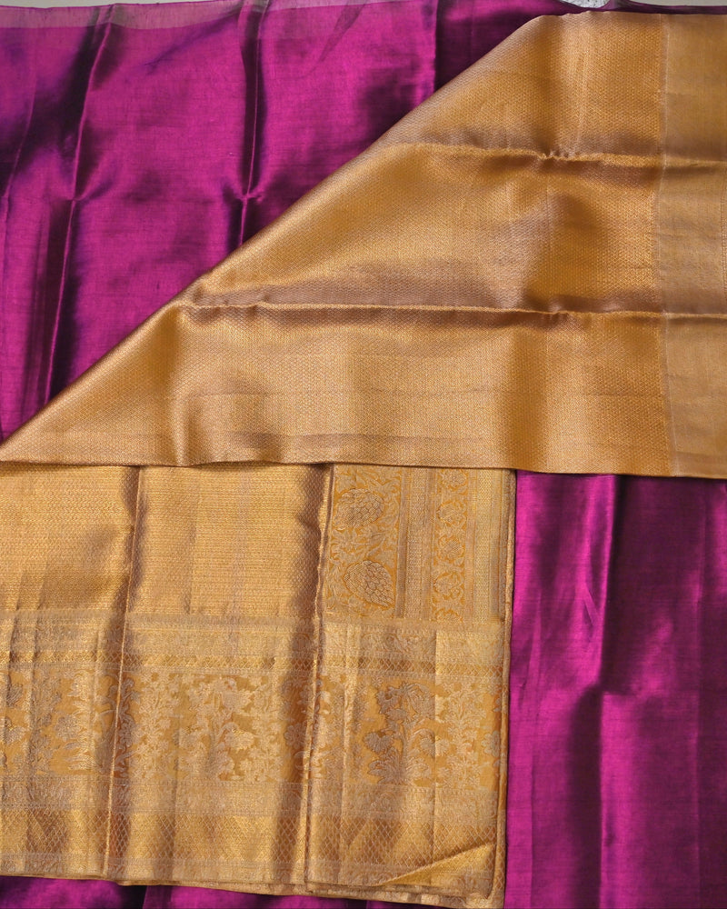 Lakshmi– Antique Gold Kanjivaram Tissue Silk Saree