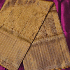 Harini – Gold Kanchipuram Tissue Silk Saree