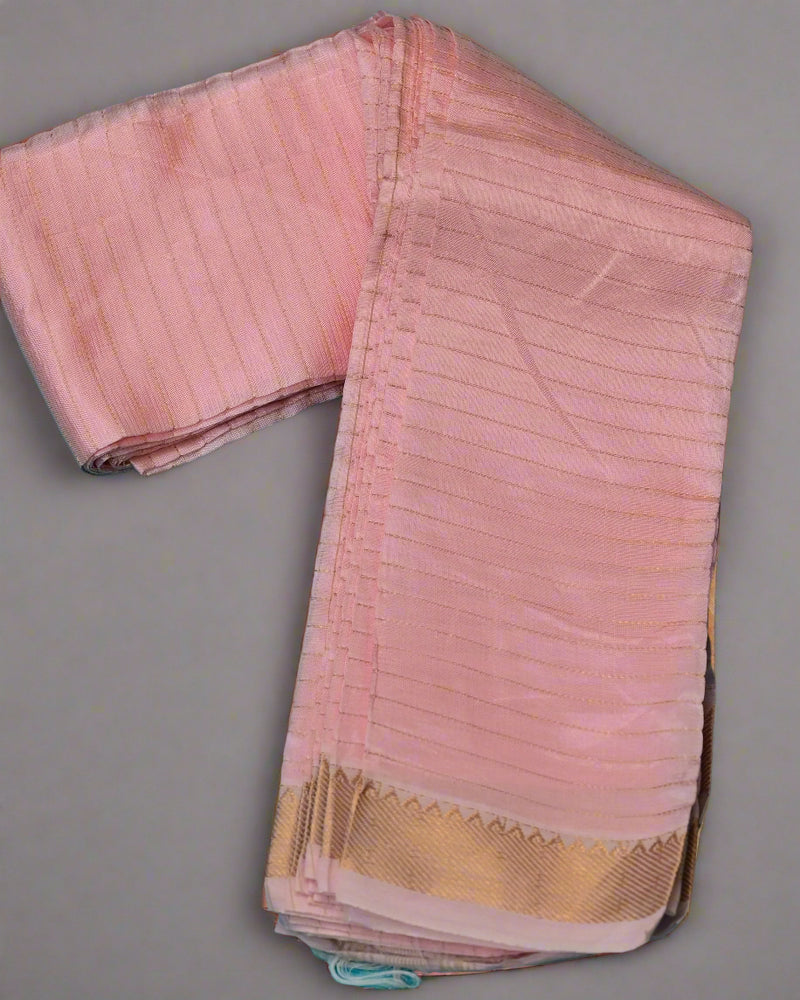 Rohini – Blush of the Dawn Mangalagiri saree