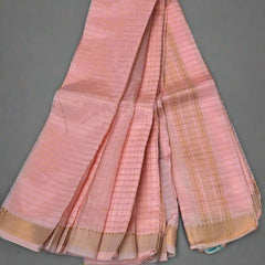 Rohini – Blush of the Dawn Mangalagiri saree