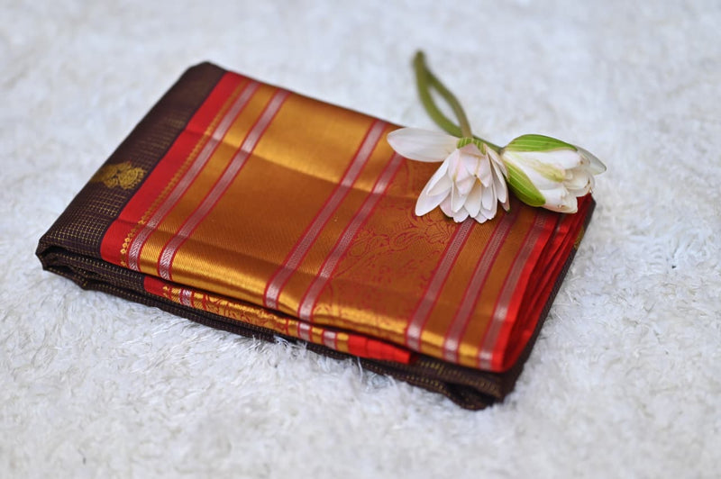 Vintage Heritage Dhrmavaram Pure Silk Saree