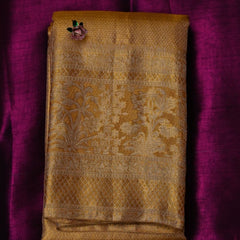 Pure Gold Tissue Kanjivaram Saree