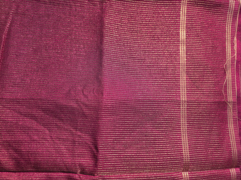Tussar Silk Saree with Embroidery