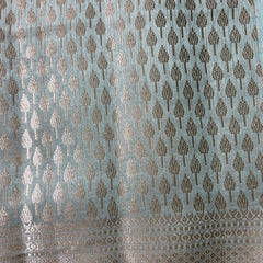 Tussar Saree with Jaal Weaving and Rich Pallu