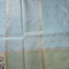 Kota Tissue Saree with Embroidery and All over Butis