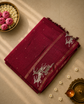 Tussar Silk with Embroidery