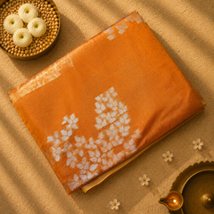 Ombre Shaded Paper Silk Saree with woven motifs