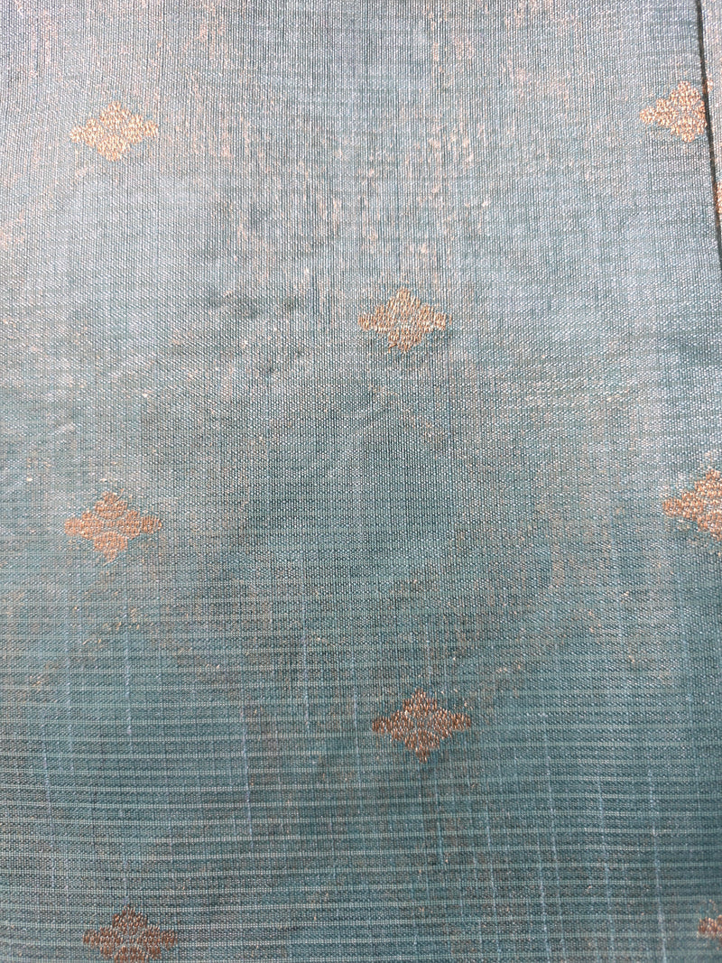 Pure Kota Doria Saree with Embroidery