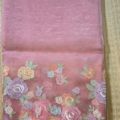 Organza Tissue Saree with Pretty Florals