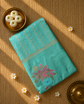 Premium Semi Mysore Crepe with Woven Meena Butis and Rich Pallu