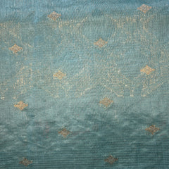 Pure Kota Doria Saree with Embroidery