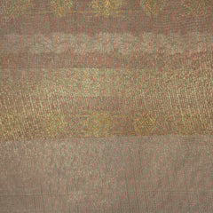Kota Tissue Saree with Zari Weaving and Embroidery