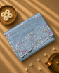 Crush Tissue Saree with Embroidery