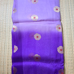Pure Organza Shaded Handloom Saree