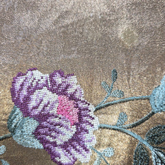 Pure Kore Tissue Saree with Petit Point Embroidery