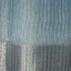 Linen Tissue Saree with Bird Motifs