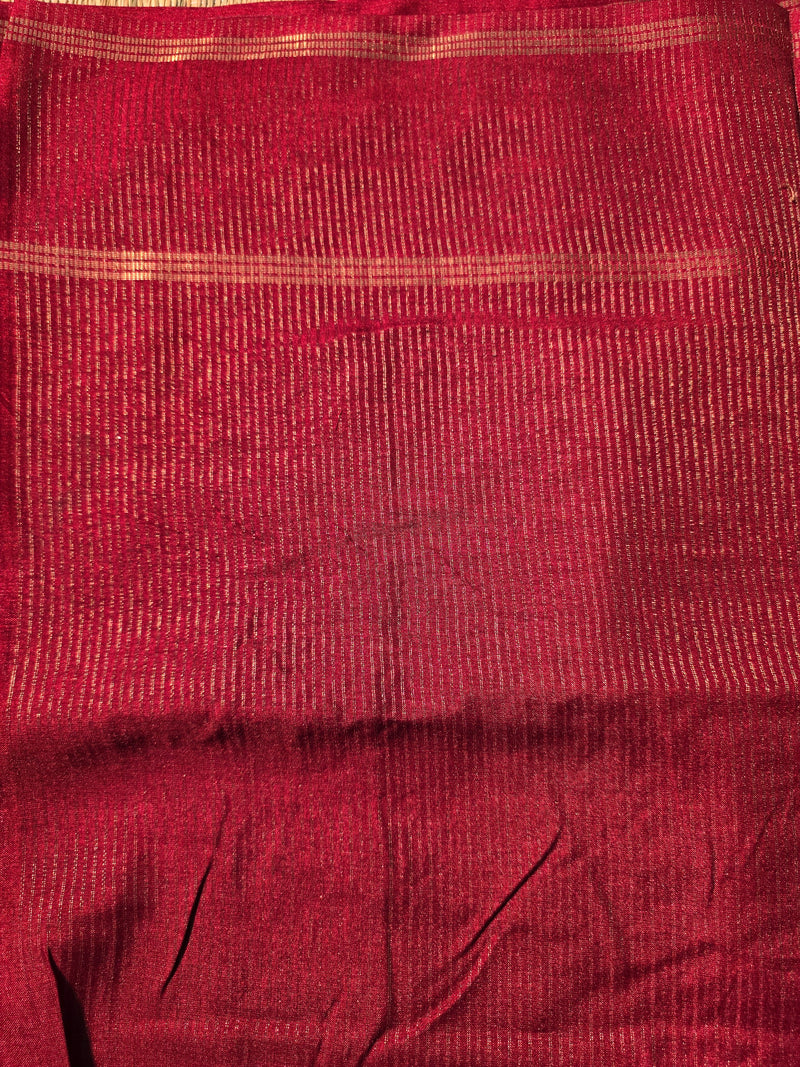 Tussar Silk with Embroidery