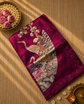 Pure Raw Silk Saree with Embroidery