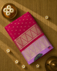 Premium Printed Semi Mysore Crepe Saree