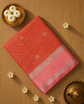 Premium Semi Mysore Crepe Saree with Thread Weaving and Rich Pallu