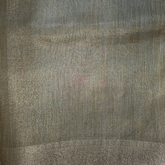 Kota Tissue Saree with Floral Embroidery