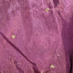 Premium Crepe Saree wuth Digital Print and Cutdana work