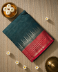 Premium Semi Mysore Crepe with Vintage Temple Border and Rich Pallu