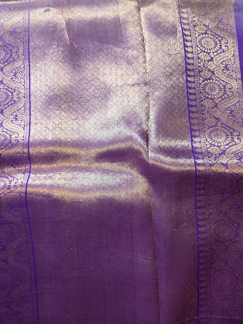Pure Organza Shaded Handloom Saree