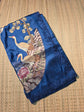 Pure Raw Silk Saree with Embroidery