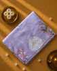 Pure Raw Silk Saree with Cutwork and Embroidery