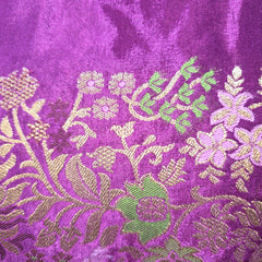 Pure Viscose Saree with Traditional Weaving and Gap Border