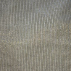 Pure Tussar Silk Saree with Vertical Zari Stripes and Petit Point Embroidery