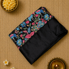 Tussar Linen Saree with Stunning Embroidery