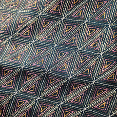Pure Tissue Saree with allover Applique work