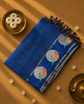 Pure Tussar Silk Saree with Zari Weaving and Embroidery