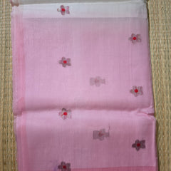 Pure Organza Handloom Dual Shaded Saree