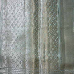 Tussar Saree with Jaal Weaving and Rich Pallu