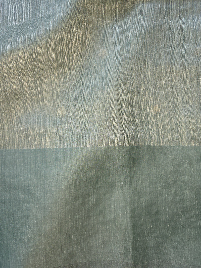 Tussar Linen Saree with Embroidery
