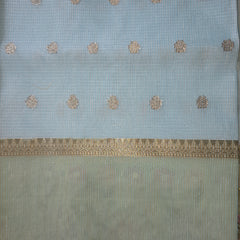 Kota Tissue Saree with Embroidery and All over Butis