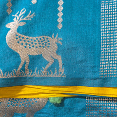 Soft Viscose Jute Saree with Rich Pallu