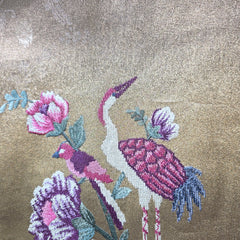 Pure Kore Tissue Saree with Petit Point Embroidery