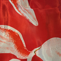 Pure Organza and Tissue Digital Printed Saree with Satin Blouse